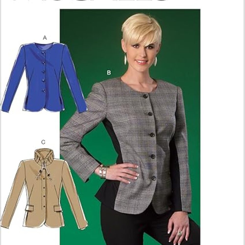 McCall's Patterns M7024 Misses' Jackets  Sizes (16-18-20-22-24)